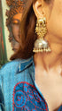 Blue Half Kaftan Coord Set
